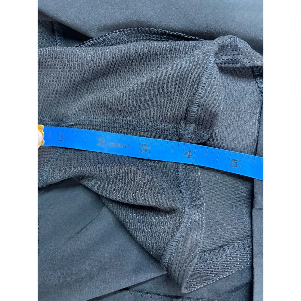 Athleta Soho Skort Black Active Hiking Travel Skirt with Pockets Size 8